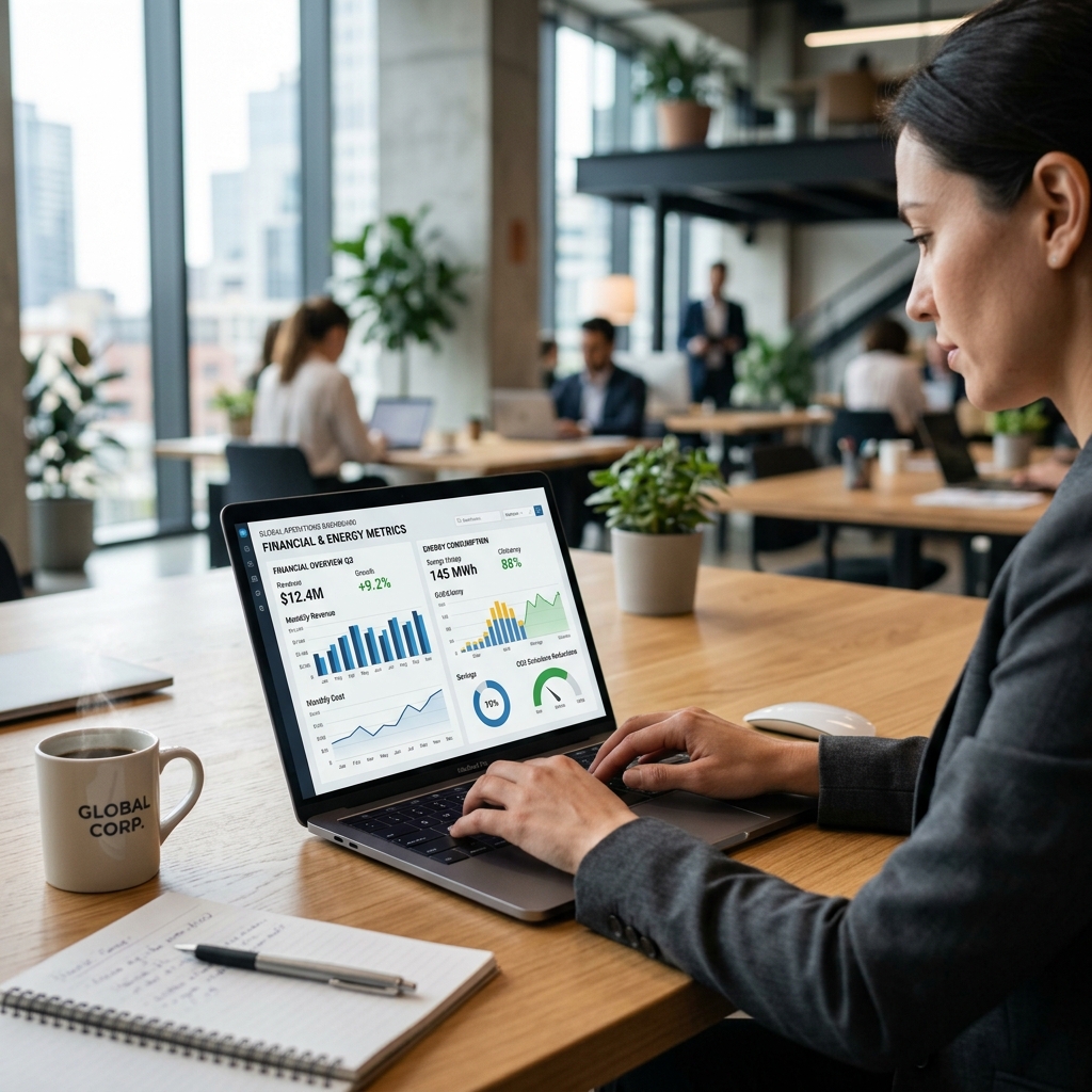 Dashboard de Energy Procurement