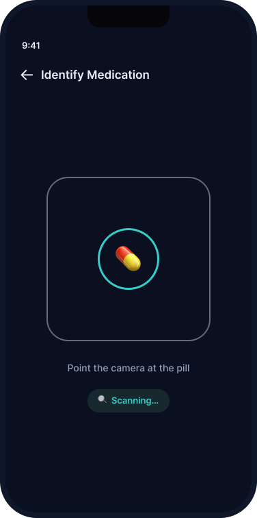 Pill Scanner Interface