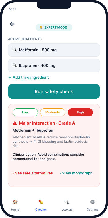 Interaction Checker Dashboard