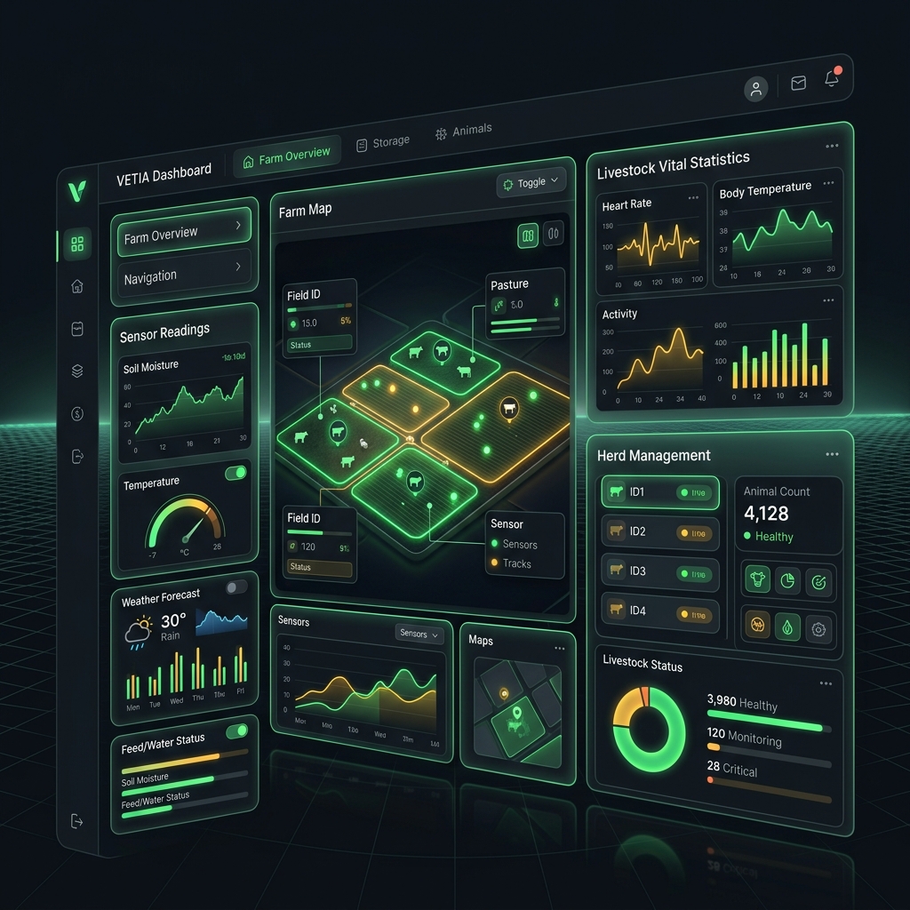 Dashboard Principal do VetIA